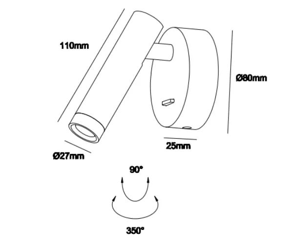 headboard reading light , bedroom led reading Light , Adjustable reading light Supplier | Sincerelux